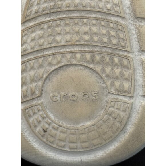 Crocs Womens Size 7 Black Slip-On Comfort Flats - Picture 7 of 8